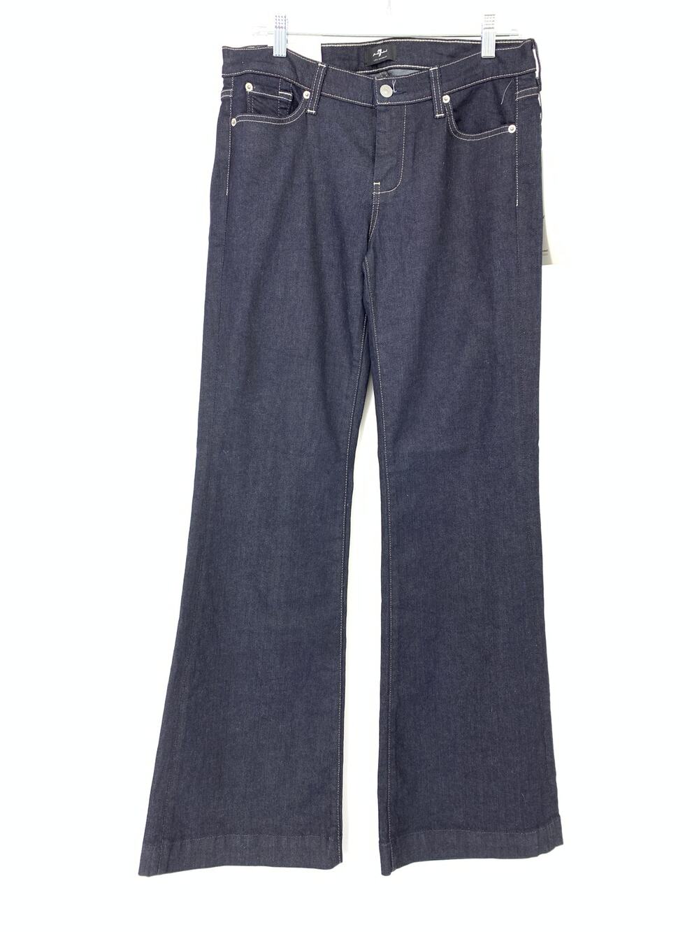 7 For All Mankind Women's Size 30 The Original Dojo Wide Leg Flare Jeans NWT